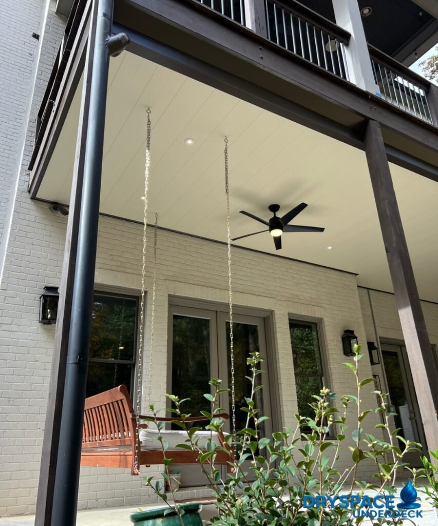 Under Deck Drainage Systems in Atlanta – Dry Space Underdeck