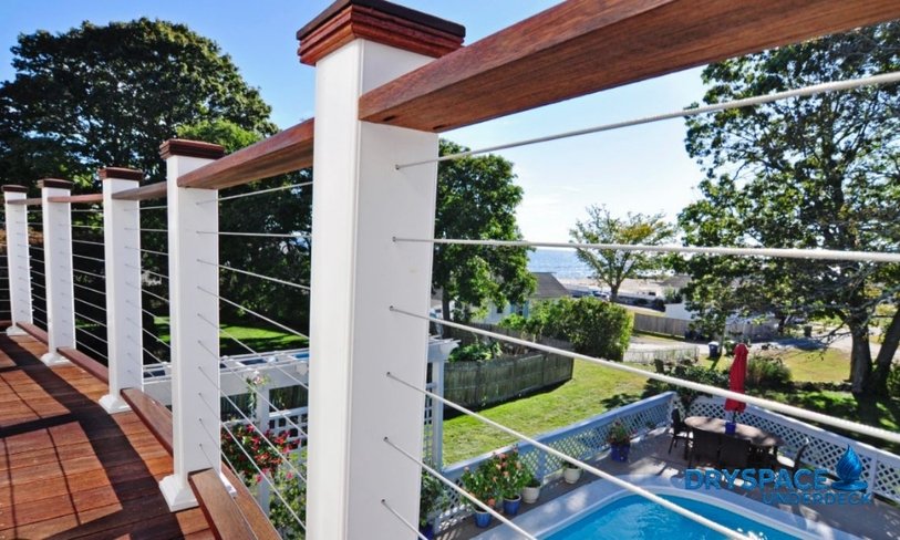 Services 3 deck installation- dry space